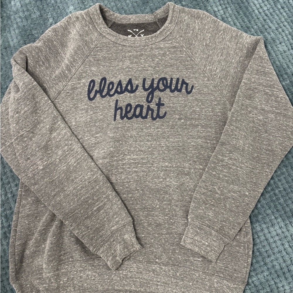 Gray Crewneck Sweater by the KY shop